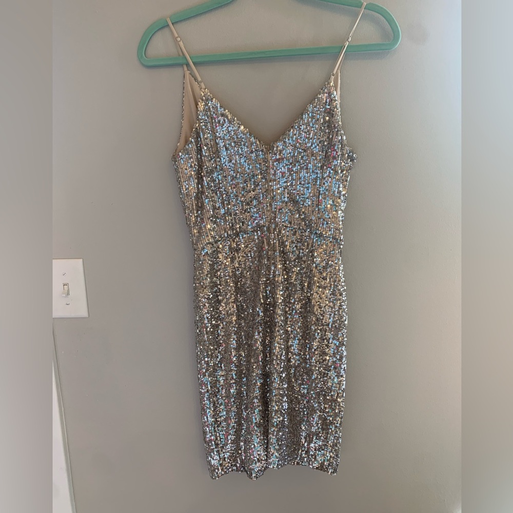 Sequin Mini Dress